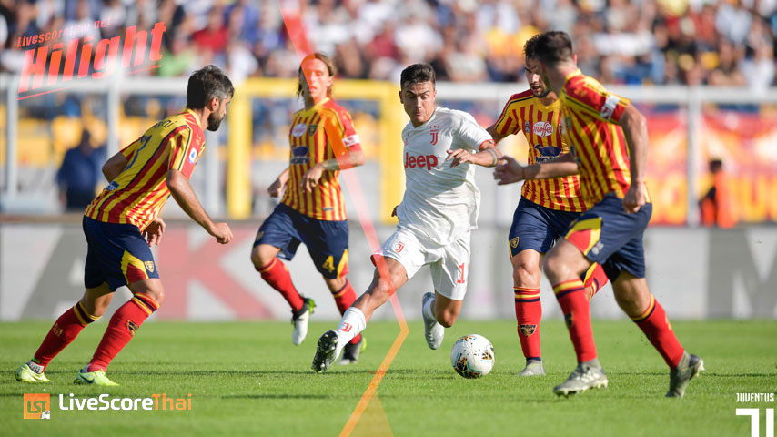 กัลโช่ ซีรีย์ อา อิตาลี : Lecce VS ยูเวนตุส