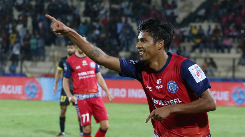 อินเดีย ซุปเปอร์ลีก : Hyderabad VS Jamshedpur