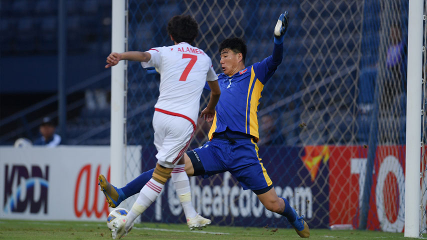 ฟุตบอลเอเชียเยาวชนอายุไม่เกิน 23 ปี : UAE U23 VS North Korea U23