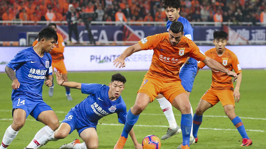 China PR - Super League : Shanghai Shenhua VS Shandong Luneng