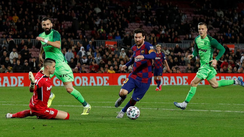 Spain - Copa Del Rey : บาร์เซโลน่า VS เลกาเนส