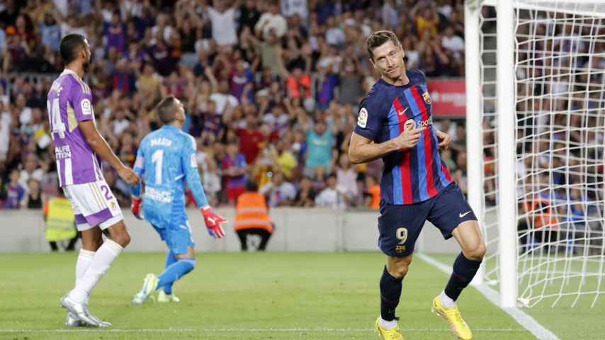 ลาลีกา สเปน : FC Barcelona VS เรอัล บายาโดลิด